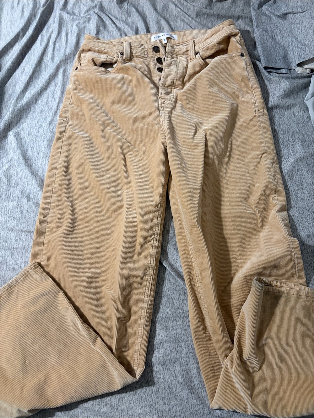 Good American corduroy pants